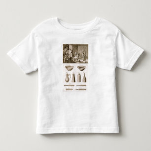 T-shirt Um barbeiro e ferramentas do barbeiro, 'do