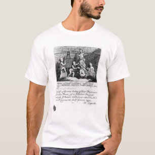 T-shirt Um bilhete da assinatura para 'uma prostituta