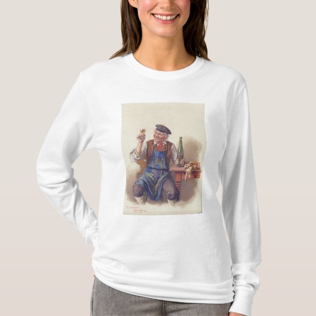 T-shirt Um bom vintage (Frente)