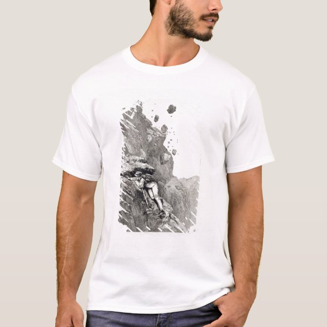 T-shirt Um Cannonade no Matterhorn, 1862, 'do Asc (Frente)