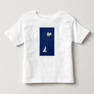 T-shirt Um cão que urra na lua