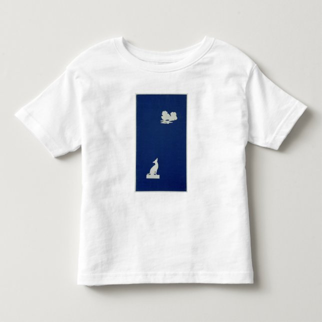 T-shirt Um cão que urra na lua (Frente)