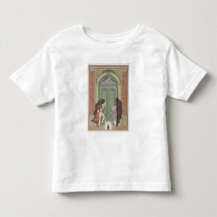 T-shirt Um casal na luz de vela, ilustração 'de Les Li