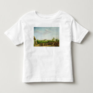 T-shirt Um casamento country