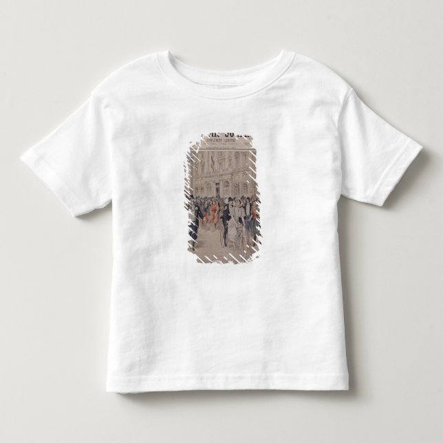 T-shirt Um casamento numa Bicicleta (Frente)