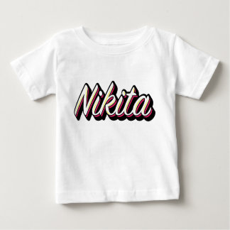 T-shirt Um design conhecido do logotipo de NIKITA