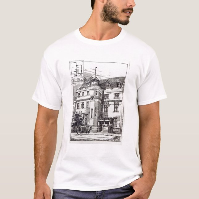 T-shirt Um estúdio dos escultores, 1892 (Frente)