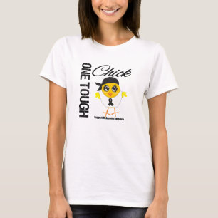 T-shirt Um guerreiro resistente da melanoma do pintinho