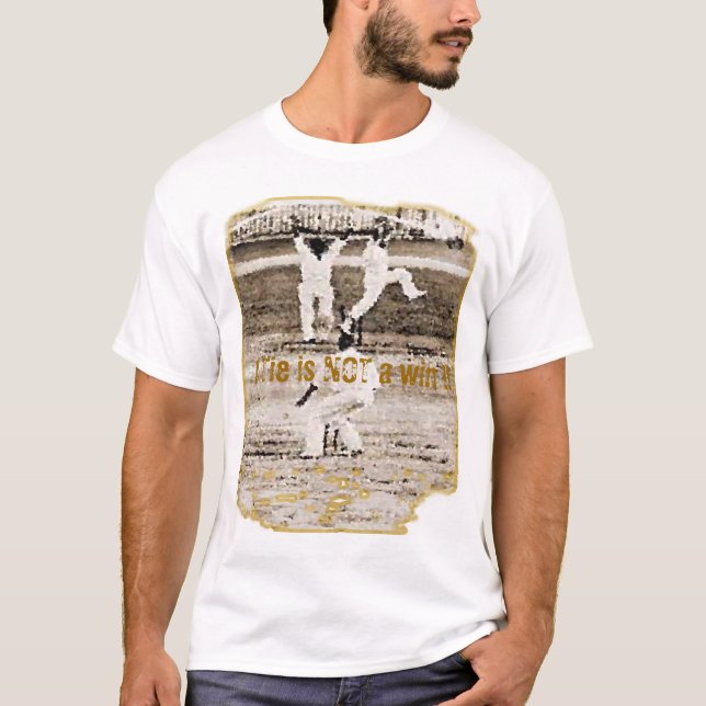 T-shirt Um laço não é uma vitória (Frente)