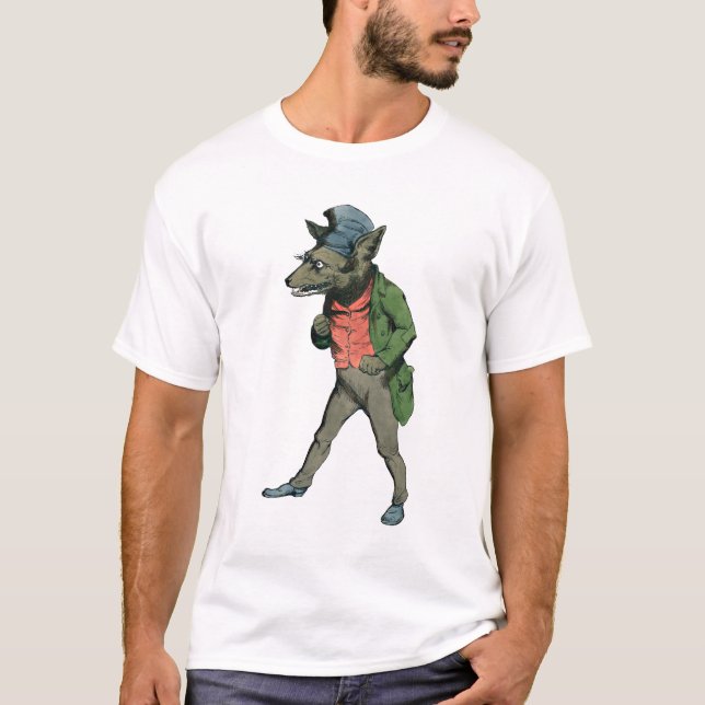 T-shirt um lobo (Frente)