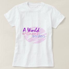 T-shirt Um mundo sem beiras
