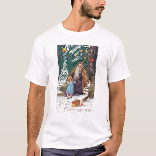 T-shirt Um Natal do pai do tempo do Natal feliz com
