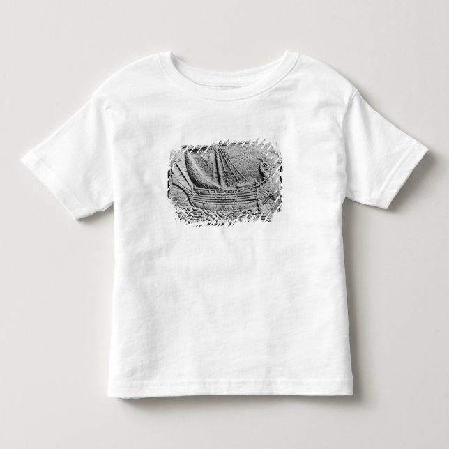 T-shirt Um navio do comércio do Phoenician em Sidon (Frente)