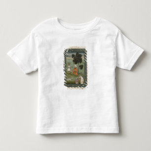 T-shirt Um nobre Transporte-Oxonian assentado abaixo de