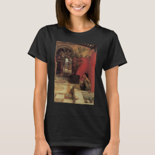 T-shirt Um Oleander de Alma Tadema, Flores Vintage