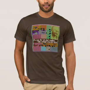 T-shirt Um olho para um olho faz as cortinas inteiras do