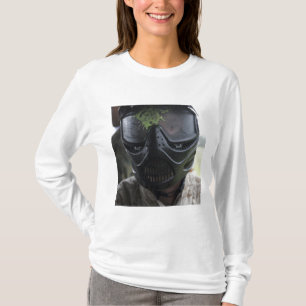 T-shirt Um paintball redondo