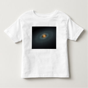 T-shirt Um par apertado de estrelas e um disco circundante