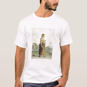 T-shirt Um Peng'anten Lanang ou noivo, chapeia 19 de V