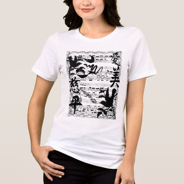 T-shirt Um Pouco De Birdie Disse-Me (Frente)