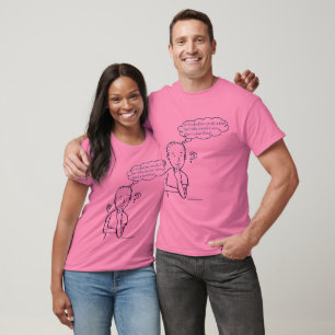 T-shirt "Um prazo não é apenas uma linha de Morto?"