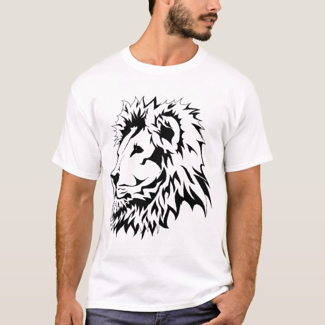 T-shirt Um rugido Prideful… (Frente)