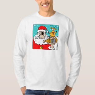 T-shirt Um X-Mas 40oz do papai noel