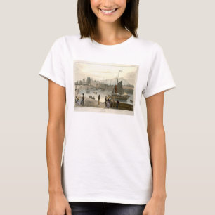 T-shirt Uma balsa que chega em Leith, 'de uma viagem em