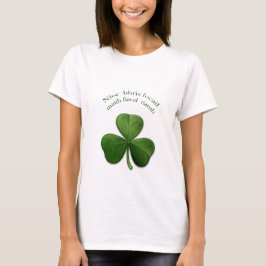 T-shirt Uma boa palavra nunca quebrou um dente