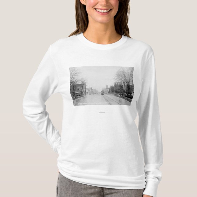 T-shirt Uma cena 11 da rua (Frente)