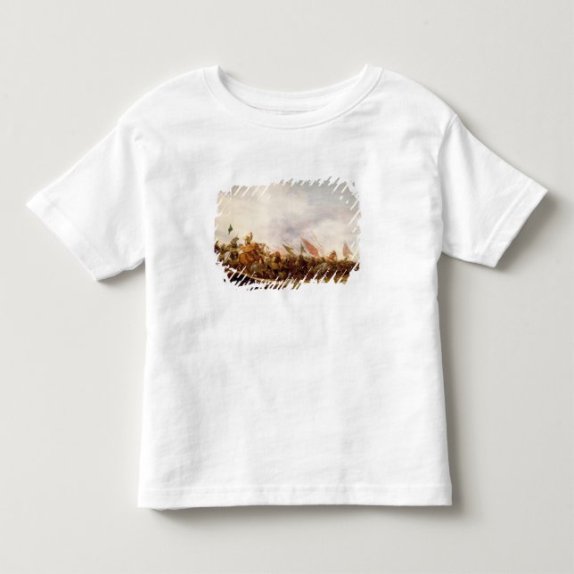 T-shirt Uma cena de batalha, 1653 (Frente)