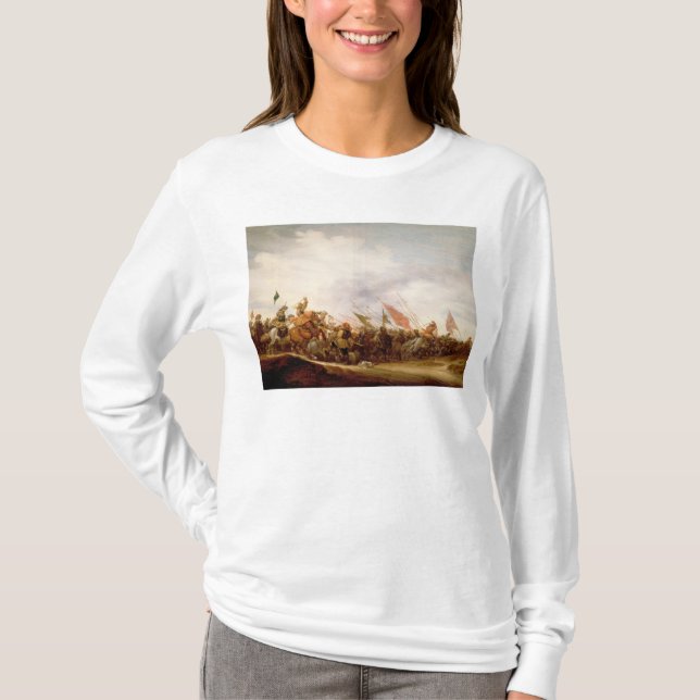 T-shirt Uma cena de batalha, 1653 (Frente)