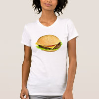 Uma grande foto de cheeseburger suculenta