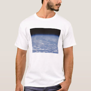 T-shirt Uma ideia oblíqua do horizonte do atmosphe da
