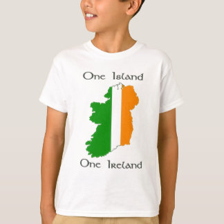 T-shirt Uma ilha - um Ireland