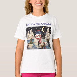 T-shirt "Uma Noite Mágica na Neve"
