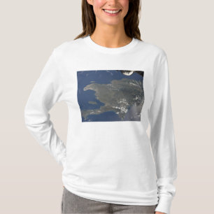 T-shirt Uma opinião a ilha das Caraíbas de Hispaniola