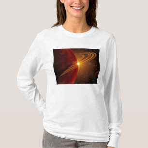 T-shirt Uma órbita gigante do planeta sol-como o Ce da