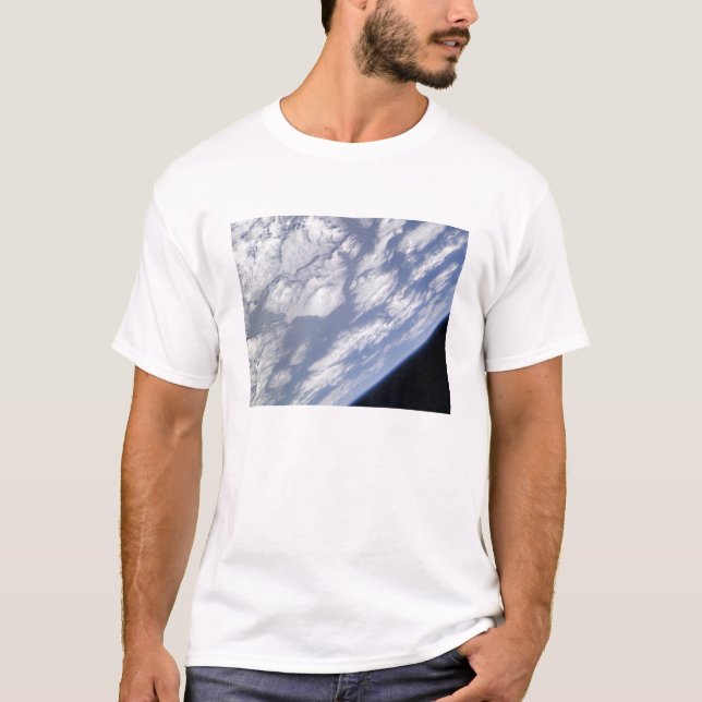 T-shirt Uma parte azul e branca da Terra (Frente)