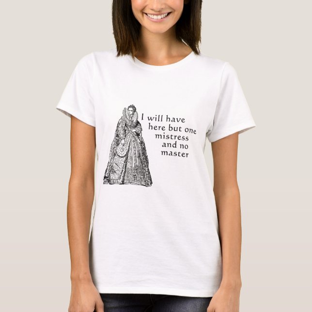 T-shirt Uma senhora aqui (Frente)