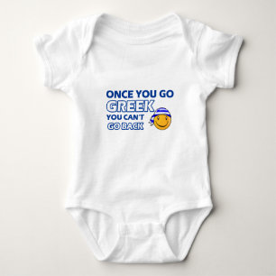 T-shirt Uma vez que você vai grego