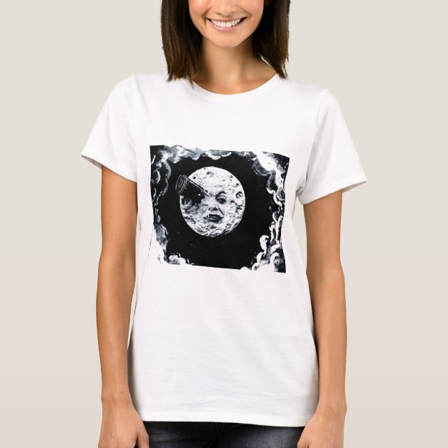 T-shirt Uma viagem à lua (Frente)