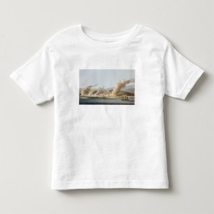 T-shirt Uma vista de Linga ou de pulmão, do mar, o 16 de
