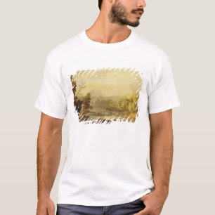 T-shirt Uma vista no Brathay perto de Ambleside (w/c sobre