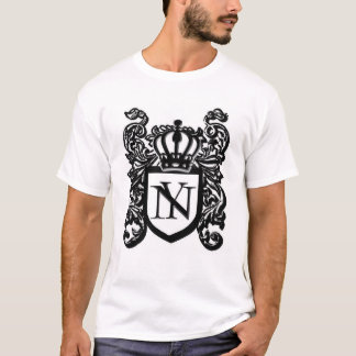 t-shirt undeNYable do branco da crista