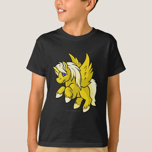 T-shirt Uni amarelo (Frente)