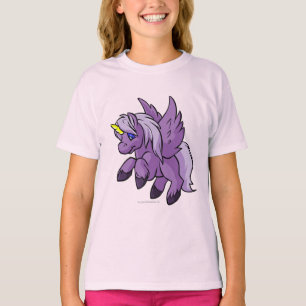 T-shirt Uni roxo