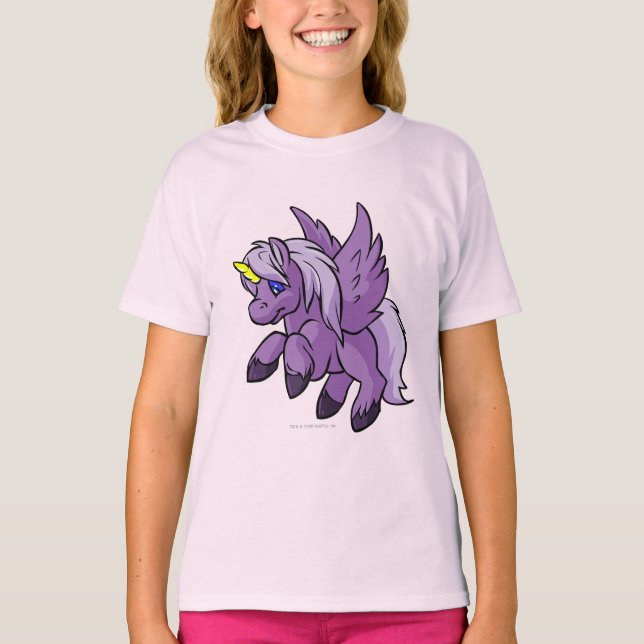 T-shirt Uni Roxo (Frente)