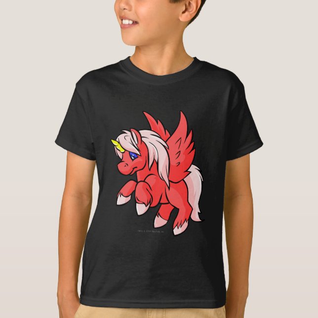 T-shirt Uni vermelho (Frente)
