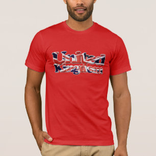 T-shirt União Patriótica Britânica Jack, bandeira da União